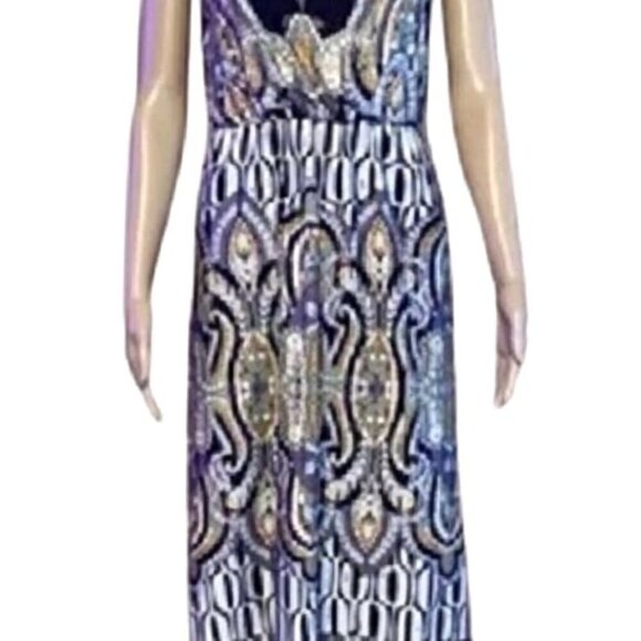 Ruby Rox Full Length Strapless  Open Shoulder Maxi Sundress Size S Anthropologie - Picture 8 of 10